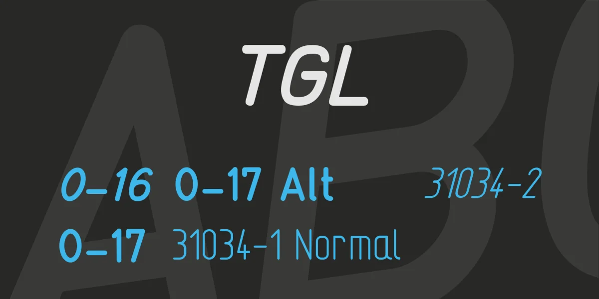 TGL Font Family