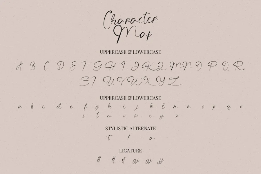 The Angellica Font preview 12