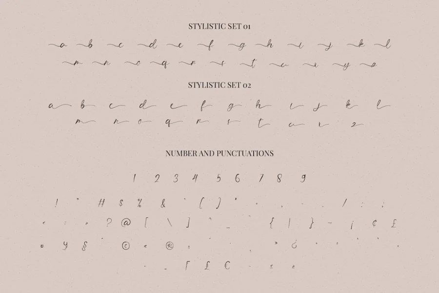 The Angellica Font preview 13