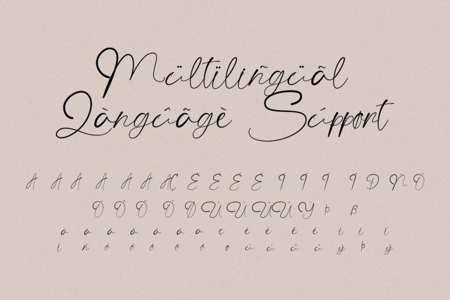 The Angellica Font preview 14