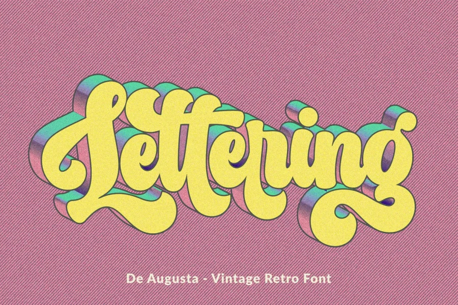 The Augusta Font preview 5