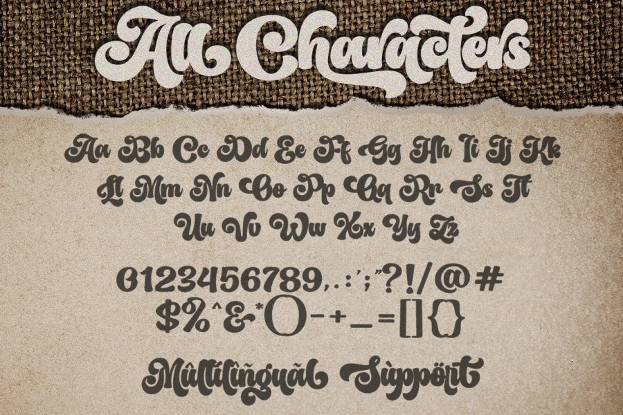 The Augusta Font preview 9