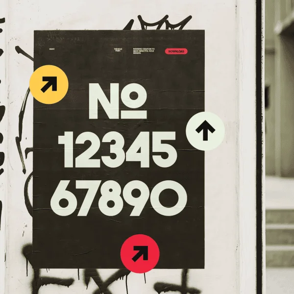 THE BOLD FONT (FREE VERSION) Font preview 5
