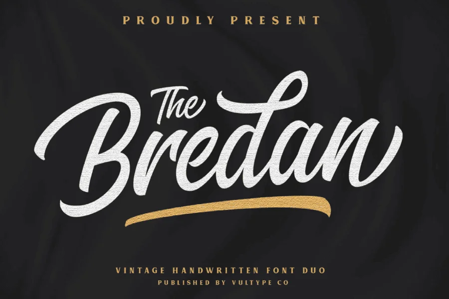 The Bredan Font