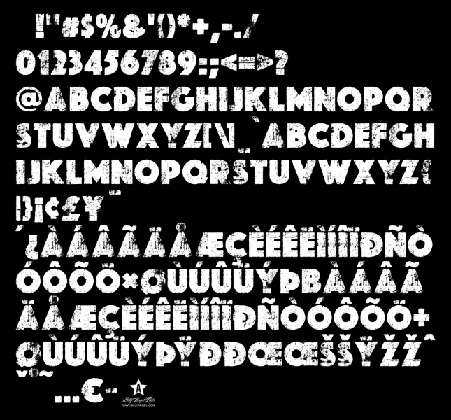 THE GLOBE PERSONAL USE Font preview 5