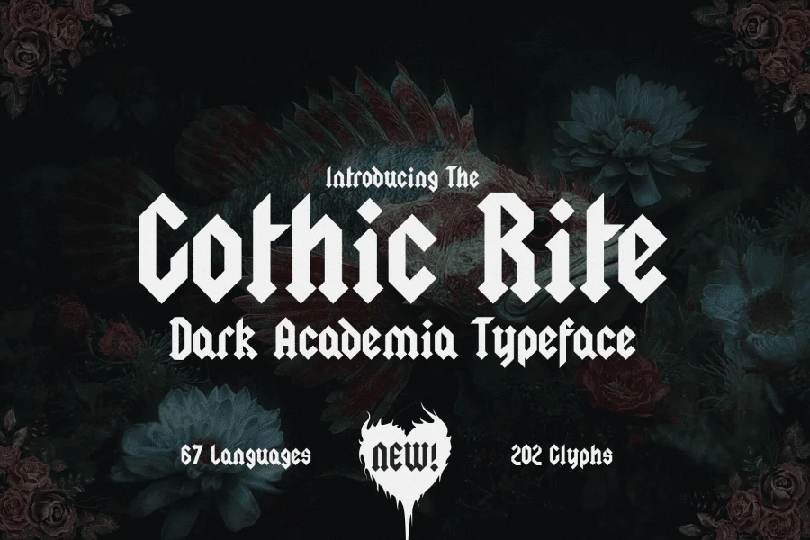 The Gothic Rite Font Family