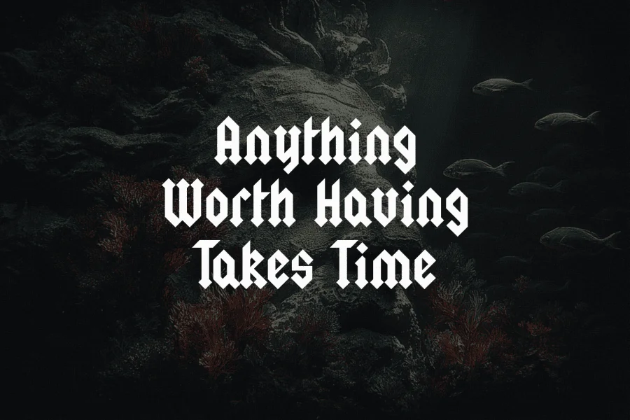 The Gothic Rite Font Family preview 6