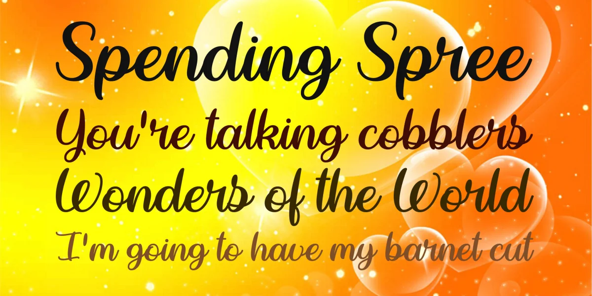The Heart Chakra Font preview 3