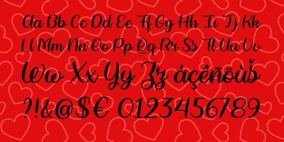 The Heart Chakra Font preview 5