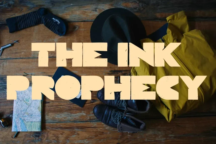 The Ink Prophecy Font preview 2