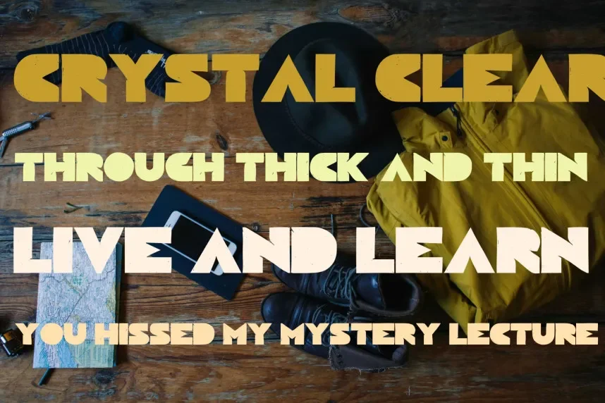 The Ink Prophecy Font preview 3