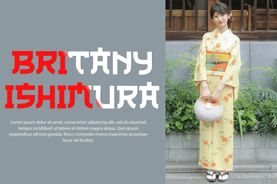 The Japan Font preview 4