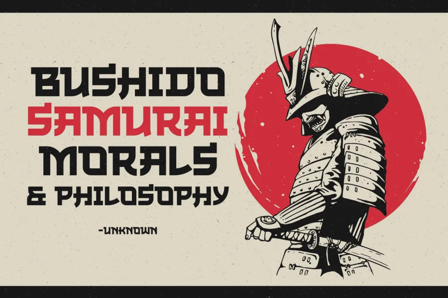 The Last Shuriken Font preview 4