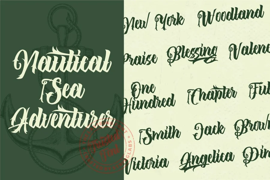 The Lastring Font preview 10