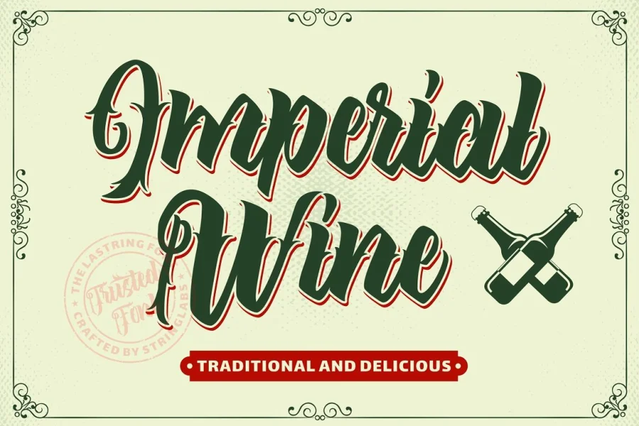 The Lastring Font preview 12