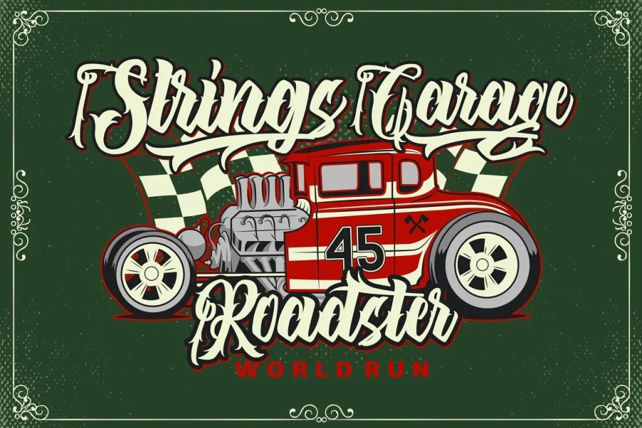 The Lastring Font preview 7