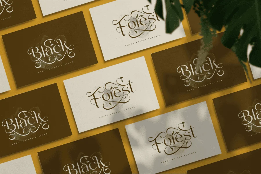The munday free version Font preview 6