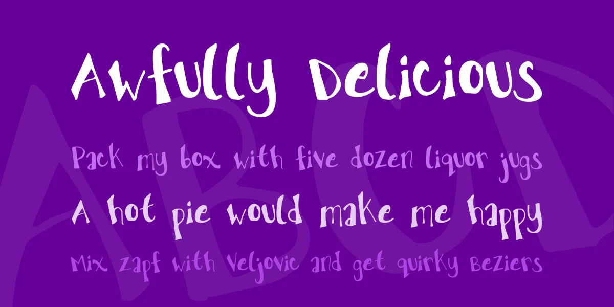 The Truth of a Thousand Lies Font preview 2