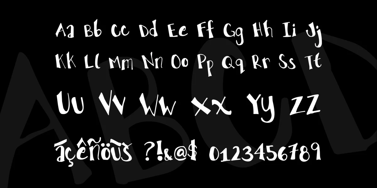 The Truth of a Thousand Lies Font preview 3