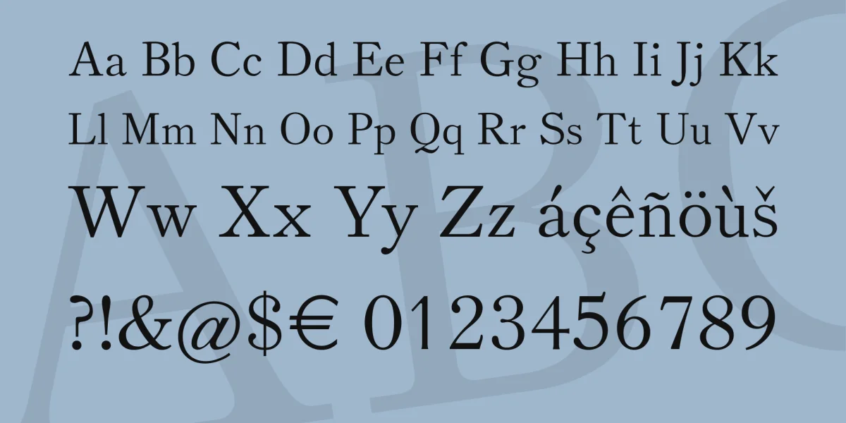 Theano Old Style Font preview 4