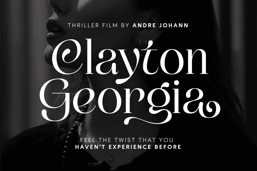 Thenie Dawson Font preview 5