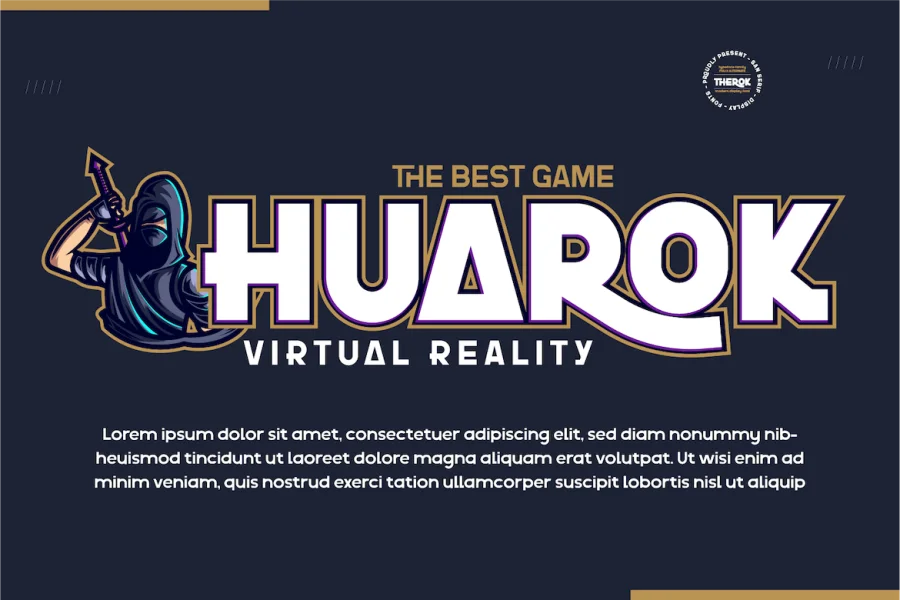 Therok Font Family preview 14