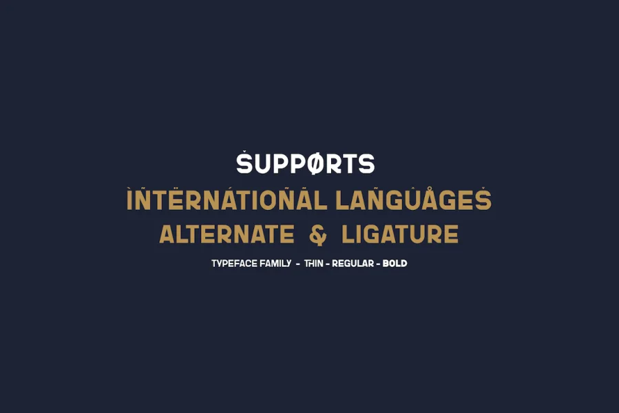 Therok Font Family preview 2