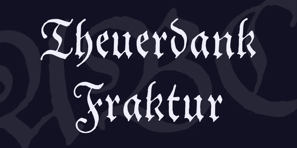 Theuerdank Fraktur Font