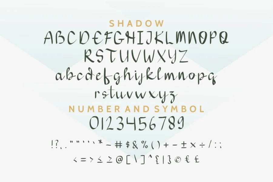 THIAGA DEMO Font Family preview 11