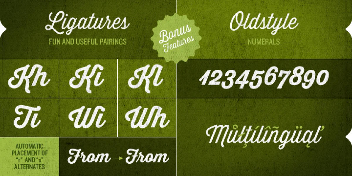 Thirsty Script Extrabold Demo Font preview 6
