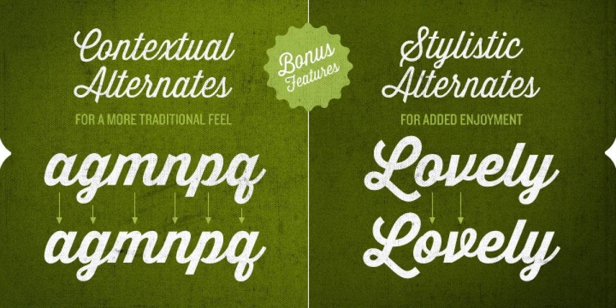 Thirsty Script Extrabold Demo Font preview 7