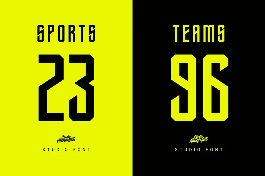 Thorade Demo Font preview 10
