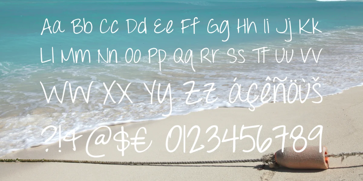 Throw My Hands Up in the Air Font Family preview 3