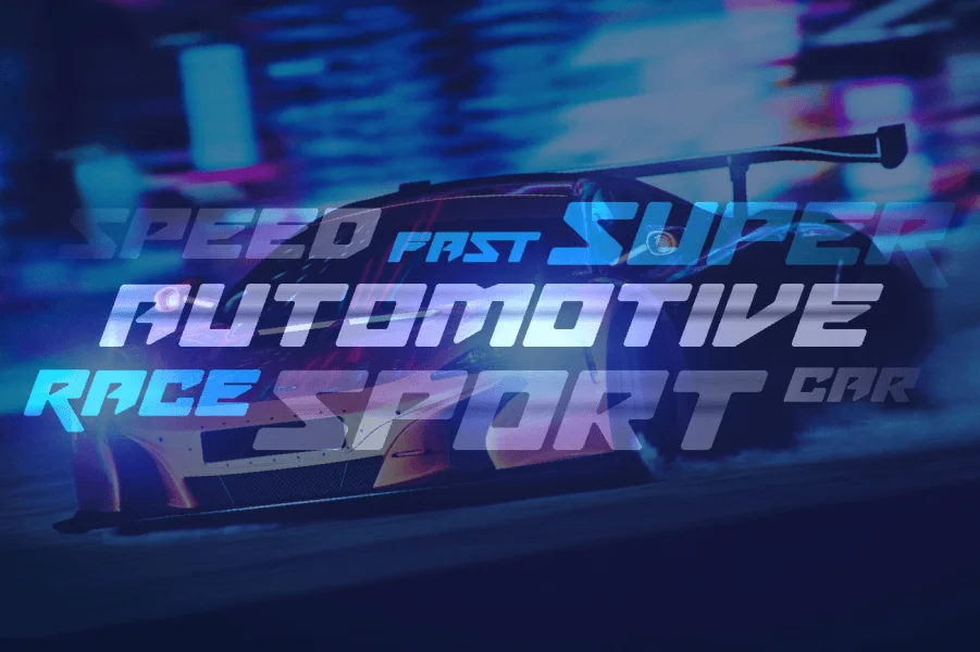 Thuast Font preview 3