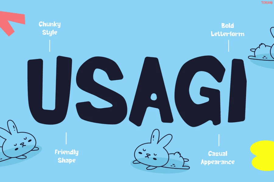 Tokami Font preview 3