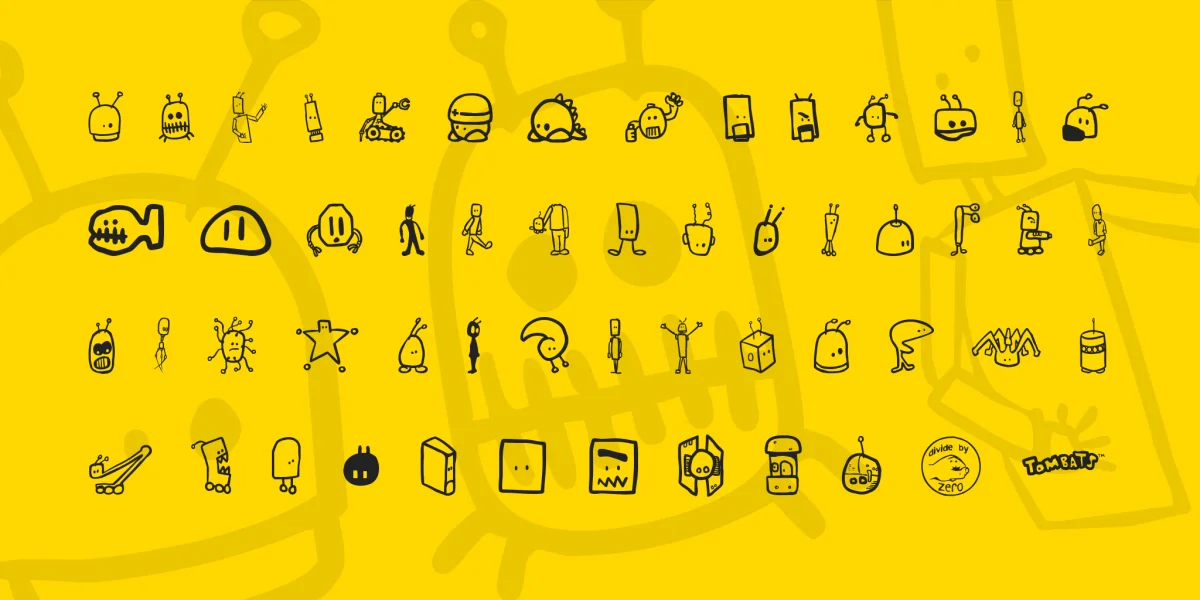 Tombots Font