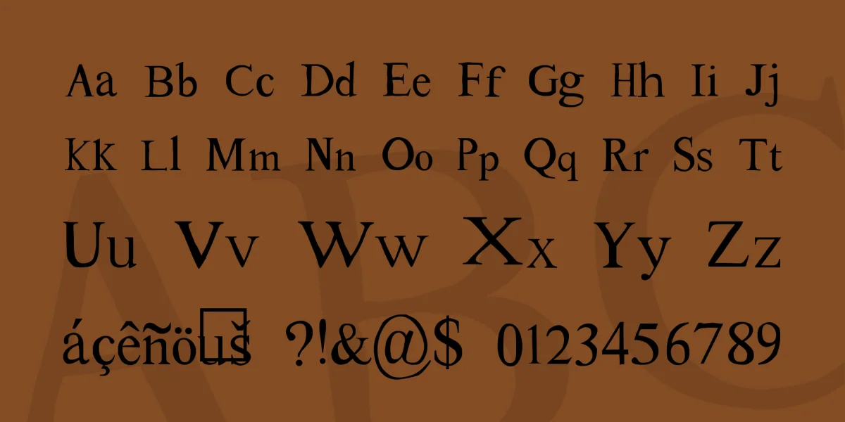 Tom's New Roman Font preview 4