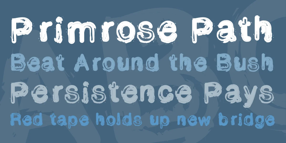 Toner Incident Font preview 2