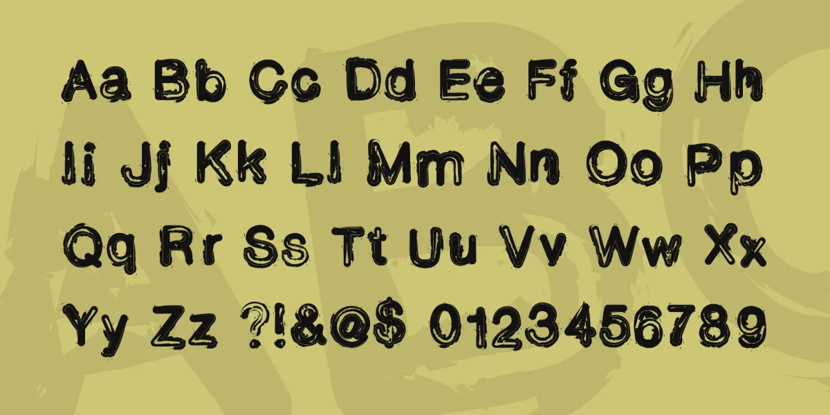 Toner Incident Font preview 3