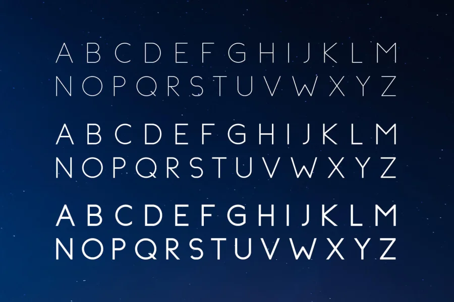 TopaziaNonCommercial Font preview 3