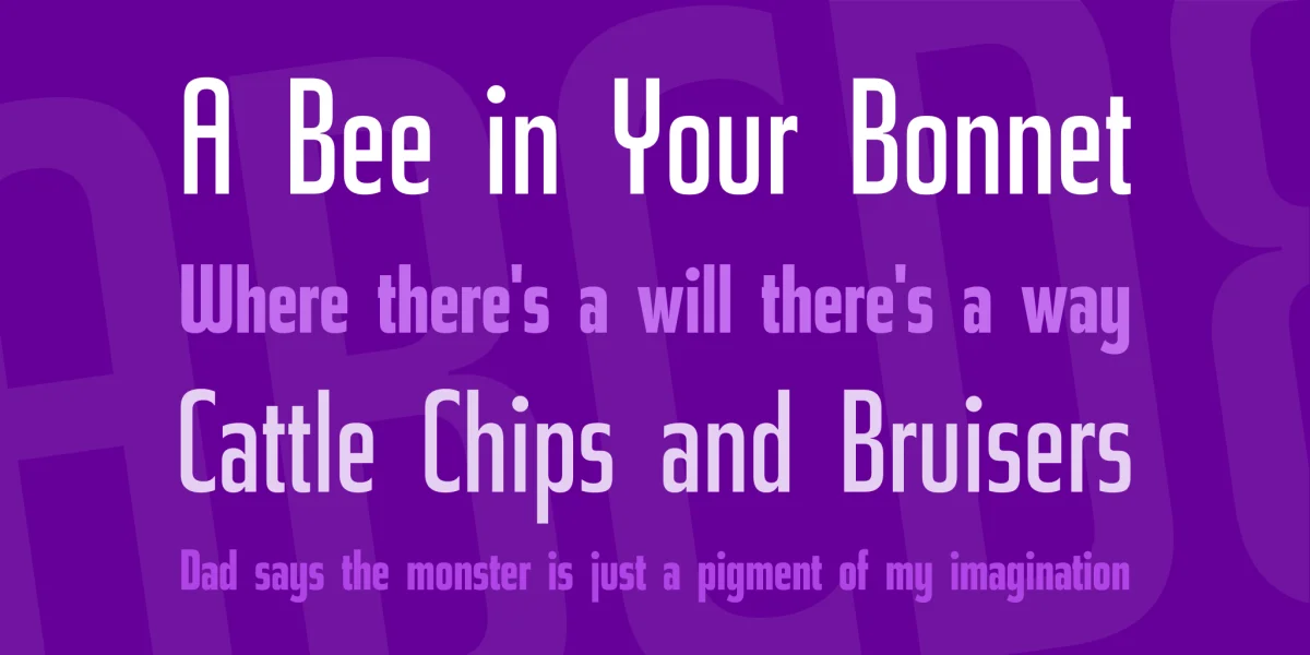 Topic Alternates Font Family preview 2