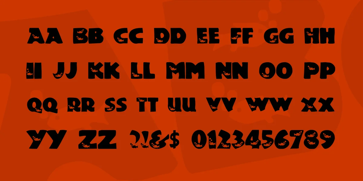 Touch Of Nature Font preview 2