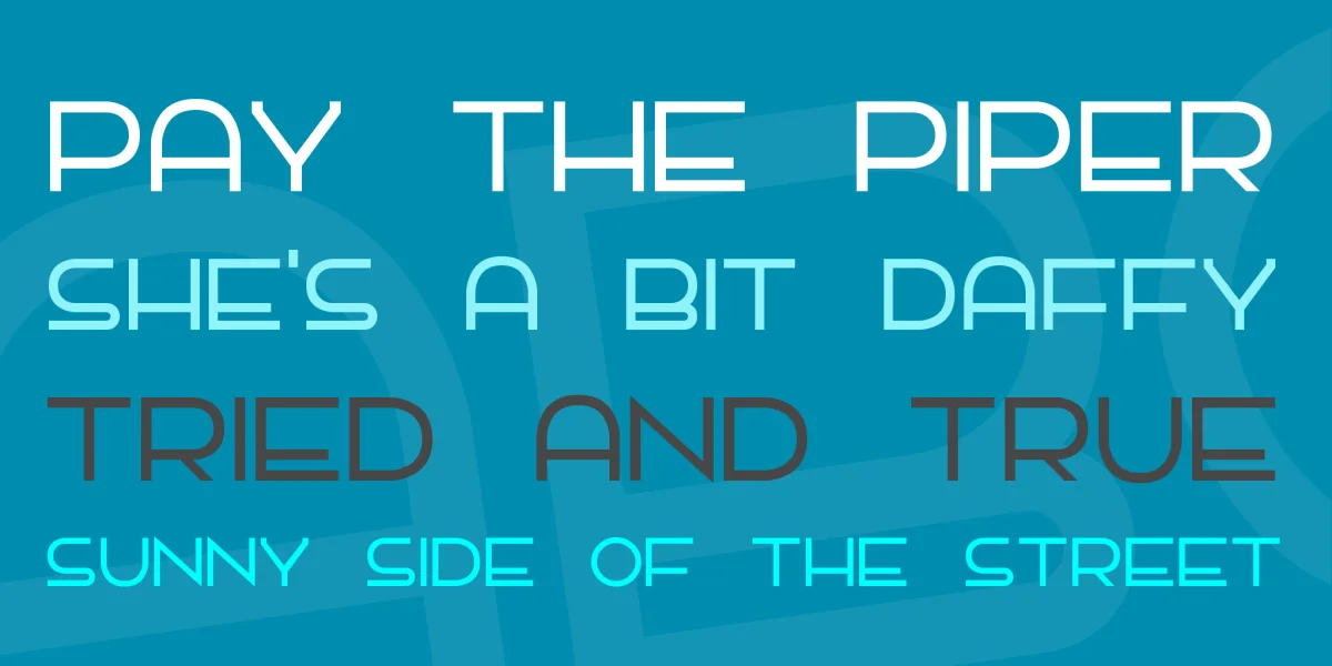 TPF Quackery Font preview 2
