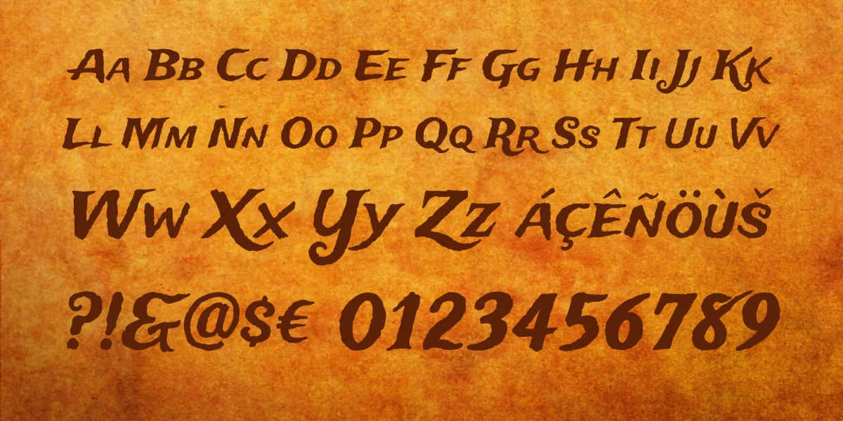 Trade Winds Font preview 4