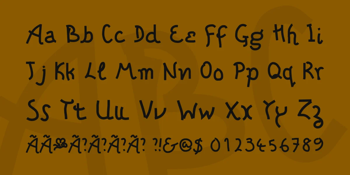 Tragic Bureau Font preview 4