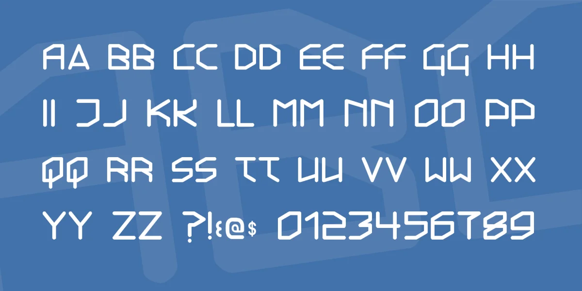 Transistor 2.15 Font preview 3