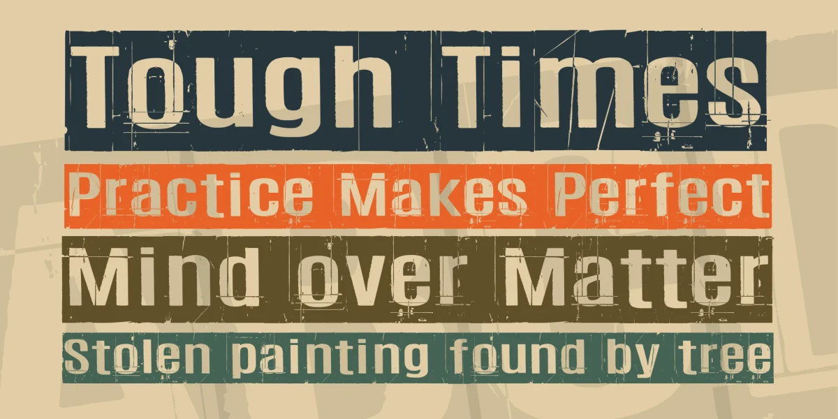 Trashbox Font