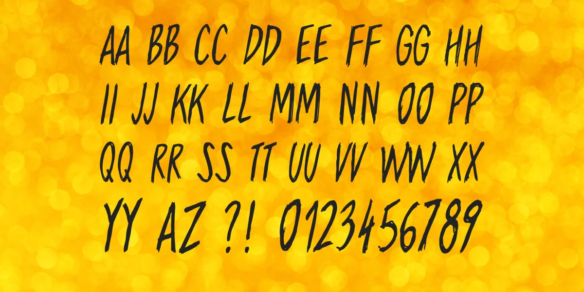 Travelling Font preview 6