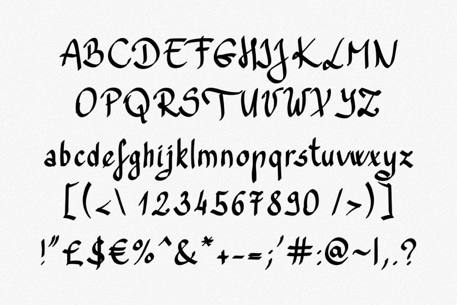 Trefay Font preview 4