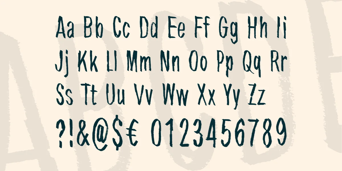 Tremolo Flaw Font preview 4